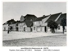 Markthausen, Kreis Labiau Marktplatz