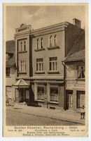 Rastenburg, Stadt, Kreis Rastenburg Rastenburg, Conditorei und Cafe: Gustav Küssner 