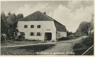 Tharau, Kreis Preußisch Eylau Tharau, Gasthaus zum goldenen Kürbis 