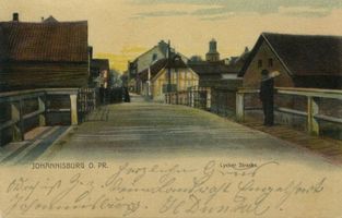 Johannisburg, Kreis Johannisburg Lycker Straße Johannisburg, Lycker Straße, Ansicht, I Johannisburg, Lycker Straße