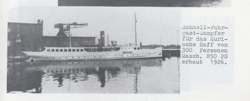 Königsberg (Pr.), Stadtkreis Königsberg Königsberg, Uniongießerei, Werft,  Memel , Schnellfahrgast-Dampfer Кёнигсберг, литейный завод «Унион», верфь, «Мемель», скорый пассажирский пароход