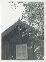 Groß Dankheim, Kreis Ortelsburg Groß Dankheim, Haus mit Rautengiebel III 