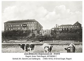 Ragnit, Kreis Tilsit-Ragnit  Ragnit, Ordensschloß