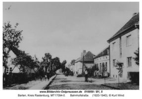 Barten Kr. Rastenburg, Kreis Rastenburg Bahnhofstraße