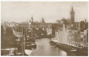 Königsberg (Pr.), Stadtkreis Königsberg Königsberg, Hundegatt mit Blick zum Schloß Königsberg, Hundegatt