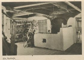  Kurische Nehrung, Alte Herdstelle eines Fischerhauses Куршская коса, старый очаг рыбацкого дома