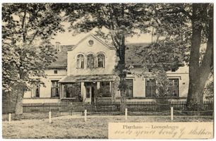 Löwenhagen, Ort, Kreis Samland Löwenhagen, Pfarrhaus 