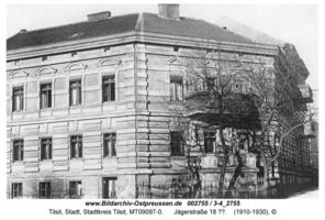 Tilsit, Stadt, Stadtkreis Tilsit Jägerstraße 18