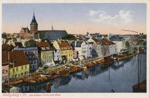 Königsberg (Pr.), Stadtkreis Königsberg Königsberg, Am blauen Turm und Dom IV Königsberg, Stadtteil Kneiphof