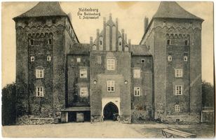 Neidenburg, Stadt, Kreis Neidenburg Neidenburg, Die Neidenburg, I. Schloßhof Neidenburg, Schloß