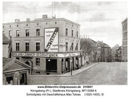 Königsberg (Pr.), Stadtkreis Königsberg Schloßplatz 2