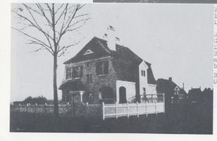 Königsberg (Pr.), Stadtkreis Königsberg Lawsker Allee 59a Königsberg, Lawsker Allee, Einfamilienhäuser Königsberg, Stadtteil Amalienau