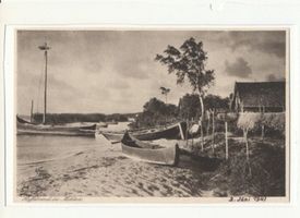 Nidden, Kreis Memel Nidden, Haffstrand, II Нидден, берег залива, II