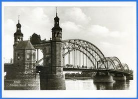 Tilsit, Stadt, Stadtkreis Tilsit Tilsit, Luisen-Brücke von Südosten IV Тильзит, мост Луизы с юго-востока, IV