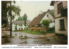 Kuckerneese, Ort, Kreis Elchniederung Schmiedegasse