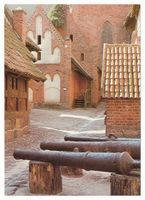 Marienburg, Westpr., Kreis Marienburg Marienburg, Blick in den Innenhof der Ordensburg IX Marienburg, Schloß