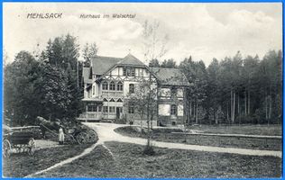 Mehlsack, Stadt, Kreis Braunsberg Mehlsack, Kurhaus im Walschtal II Мельзак, курортный дом в долине Вальш, II