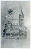 Königsberg (Pr.), Stadtkreis Königsberg Königsberg (Pr.), Schloß, Lithographie III Königsberg, Schloß