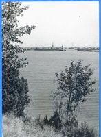 Memel, Stadt, Stadtkreis Memel Memel, Blick auf die Stadt von der Kurische Nehrung II Memel, Kirchen