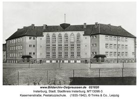 Insterburg, Stadt, Stadtkreis Insterburg Göringstraße (fr. Kasernenstraße)