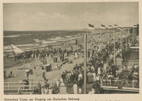 Cranz Kr. Samland, Ort, Kreis Samland Cranz Kr. Samland, Strandpromenade XVII Cranz, Strandpromenade