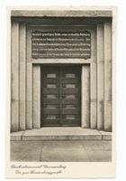 Hohenstein Kr. Osterode, Stadt, Kreis Osterode Hohenstein i. Ostpr., Reichsehrenmal Tannenberg, Tor zur Hindenburggruft I Hohenstein, Tannenberg-Nationaldenkmal