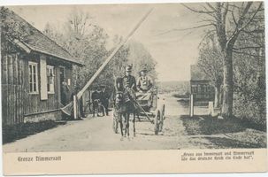Nimmersatt, Kreis Memel Nimmersatt, Grenze 