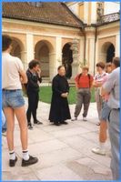 Heiligelinde, Kreis Rastenburg Heiligelinde, Kloster, Besucher 