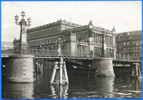 Königsberg (Pr.), Stadtkreis Königsberg Königsberg (Pr.),  Börse und Grüne Brücke XII Königsberg, Grüne Brücke