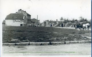 Bartenstein, Kreis Bartenstein Bartenstein, Ostpr., Ruinen Ostpreußen, Zweiter Weltkrieg und das Ende
