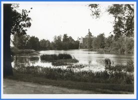 Gumbinnen, Stadt, Kreis Gumbinnen Friedrich-Wilhelm-Straße Gumbinnen, Flußpartie mit Prangsmühlen II 