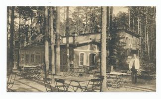 Walden, Ort mit Försterei und Bahnstation, Kreis Lyck Walden, vormals Sybba, Waldschänke 