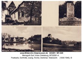 Mensguth Dorf, Kreis Ortelsburg  