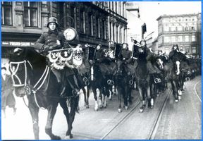 Königsberg (Pr.), Stadtkreis Königsberg Steindamm Königsberg (Pr.), Steindamm, Musikkorps des 1. Preuss. Artillerie-Regiments Königsberg, Steindamm
