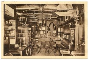 Pillau, Seestadt, Kreis Samland Pillau, Seestadt, Ilskifalle, Lokal Friedrich Krause, Inh. W. Gutleben - Gastraum Пиллау, морской город, Ильскефалле, заведение Фридриха Краузе, владелец В. Гутлебен — гостевой зал