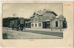 Rauschen Kr. Samland, Kreis Samland Rauschen Kr. Samland, Bahnhof III 