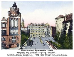 Königsberg (Pr.), Stadtkreis Königsberg Kantstraße (fr. Prinzessinstraße)