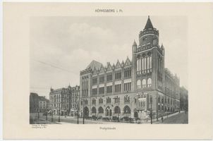 Königsberg (Pr.), Stadtkreis Königsberg Königsberg (Pr.), Postgebäude Кёнигсберг (Пр.), почтовое здание