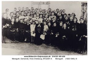 Mensguth, Gemeinde, Kreis Ortelsburg 