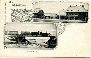 Angerburg Kr. Angerburg, Stadt, Kreis Angerburg Bahnhofstraße