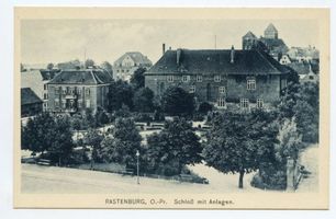 Rastenburg, Stadt, Kreis Rastenburg Rastenburg, Schloß mit Anlagen 