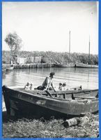 Narmeln, Kreis Elbing Narmeln, Hafenbild 