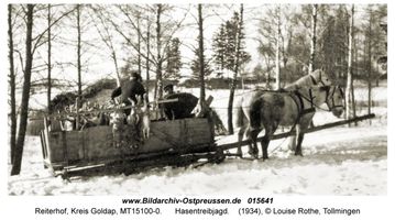 Reiterhof, Kreis Goldap 