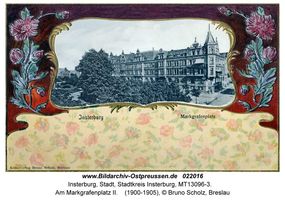 Insterburg, Stadt, Stadtkreis Insterburg Markgrafenplatz