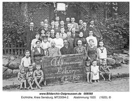 Eichhöhe, Ort, Kreis Sensburg  