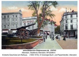 Allenstein, Stadtkreis Allenstein  Allenstein, Altes Rathaus