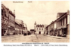 Bischofsburg, Stadt, Kreis Rößel 