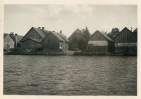 Gilge, Kreis Labiau Gilge, Teilansicht Elchniederung, Gilge (Fluß)