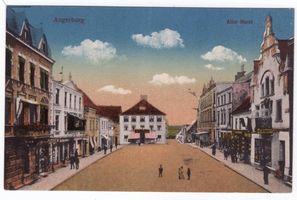 Angerburg Kr. Angerburg, Stadt, Kreis Angerburg Angerburg, Alter Markt I Ангербург, Старый рынок, I