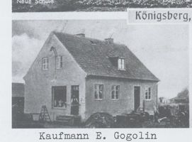 Königsberg (Pr.), Stadtkreis Königsberg Liep, Königsberg Stadtkreis, Kaufmann E. Gogolin 